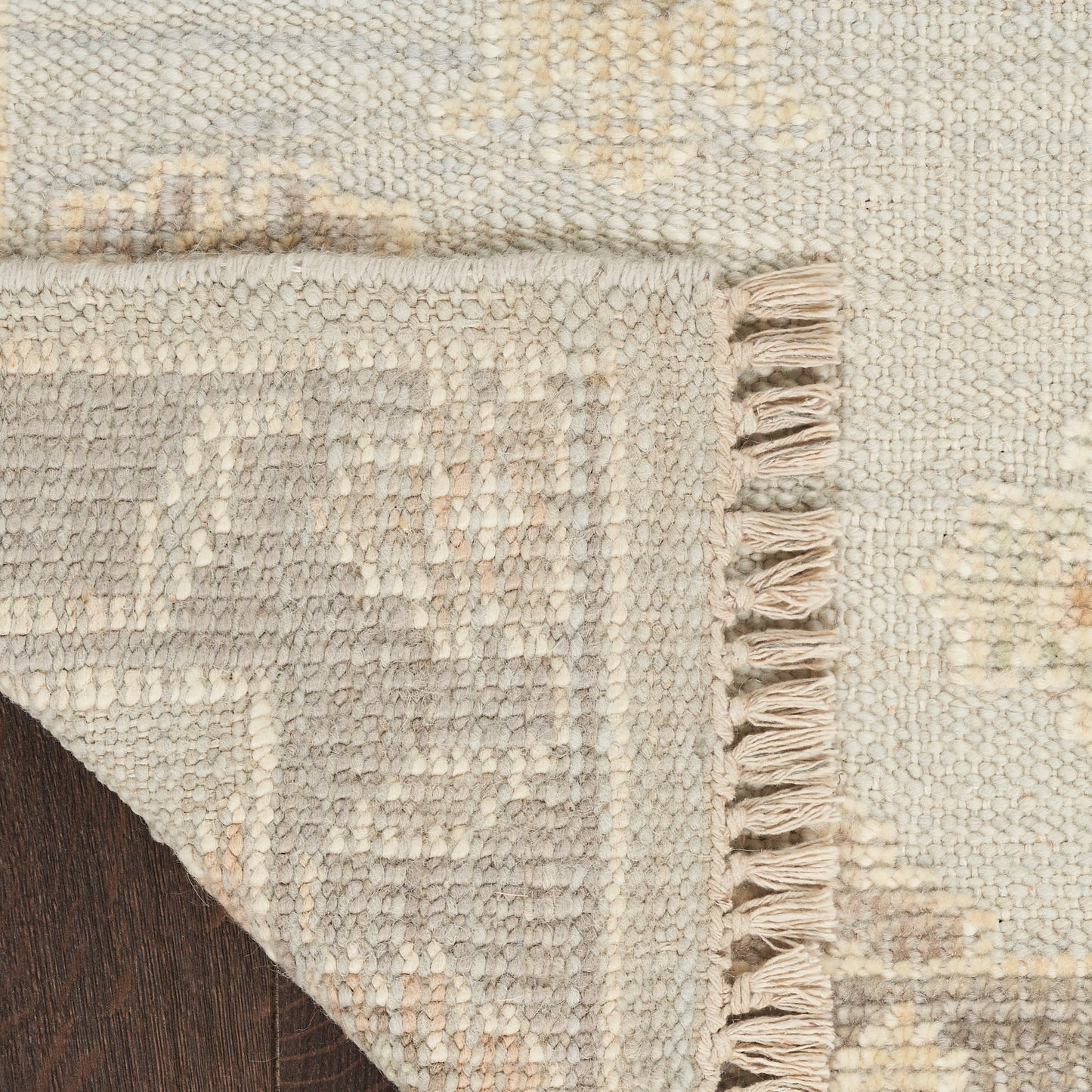 Nourison Whispers 9' x 12' Light Blue Vintage Indoor Rug