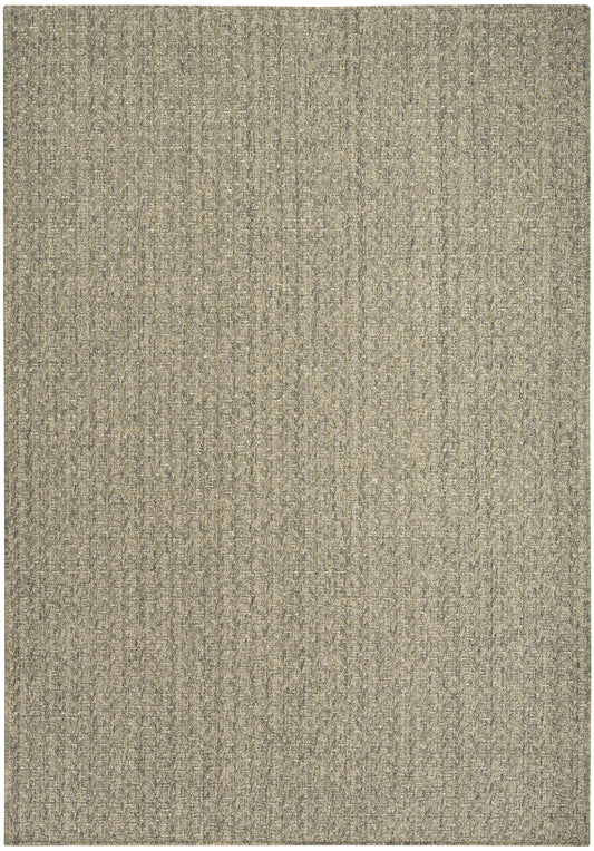 Nourison Tulum 6' x 9' Olive Outdoor Rug