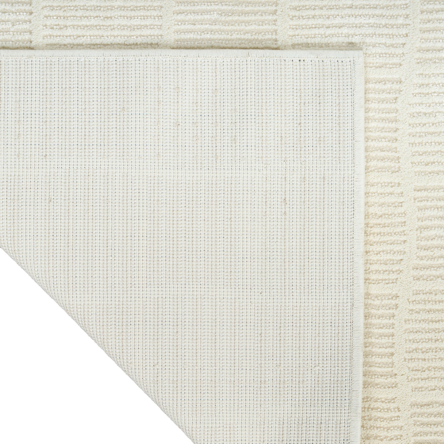 Nourison Eco Cycle 6'6" x 9'2" Ivory Modern Indoor Rug