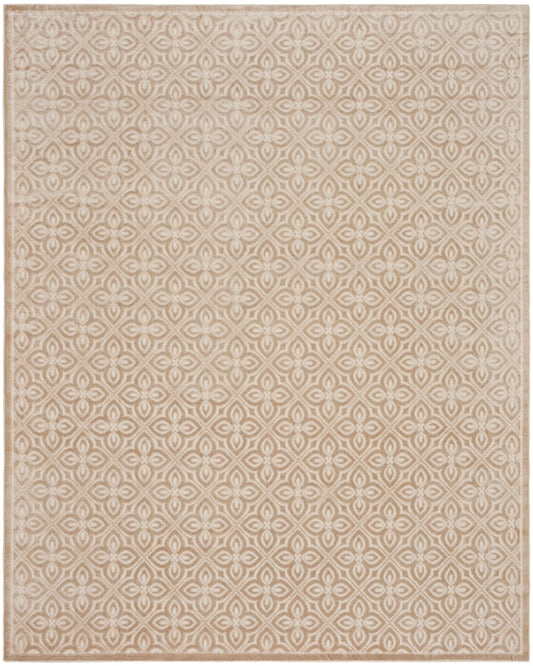 Nourison Washable Charm 9' x 12' Beige Ivory Contemporary Indoor Rug