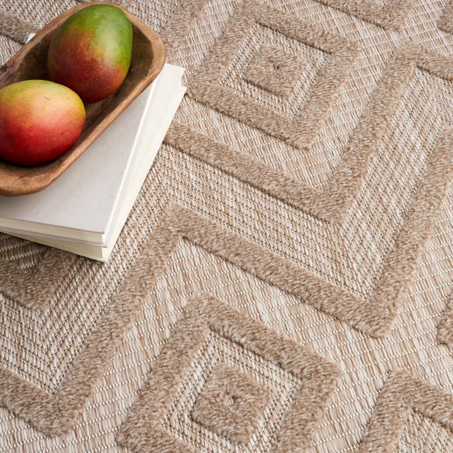 Nourison Versatile 9' x 12' Natural Beige Modern Rug
