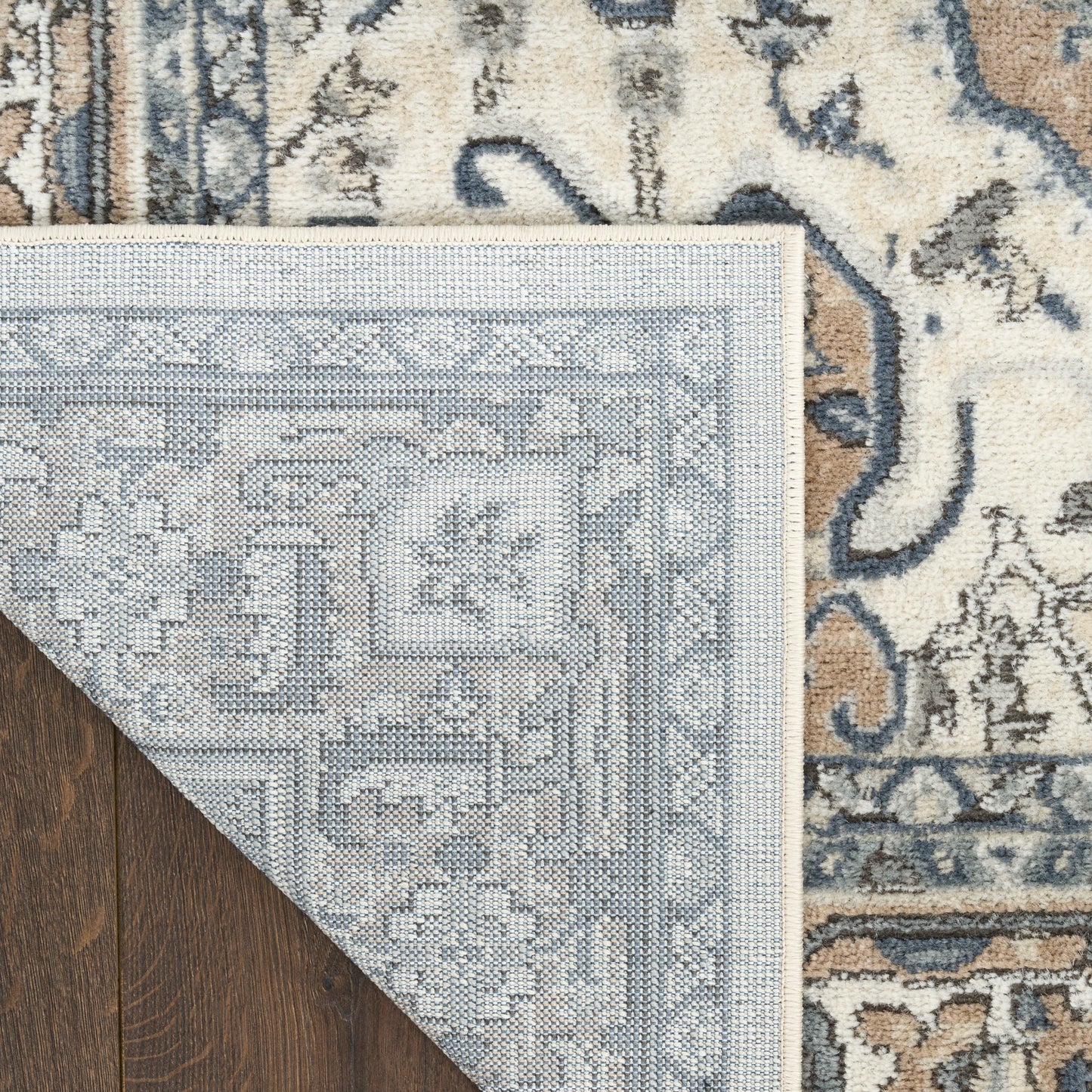 Nourison Quarry 3'9" x 5'9" Ivory Taupe Vintage Indoor Rug
