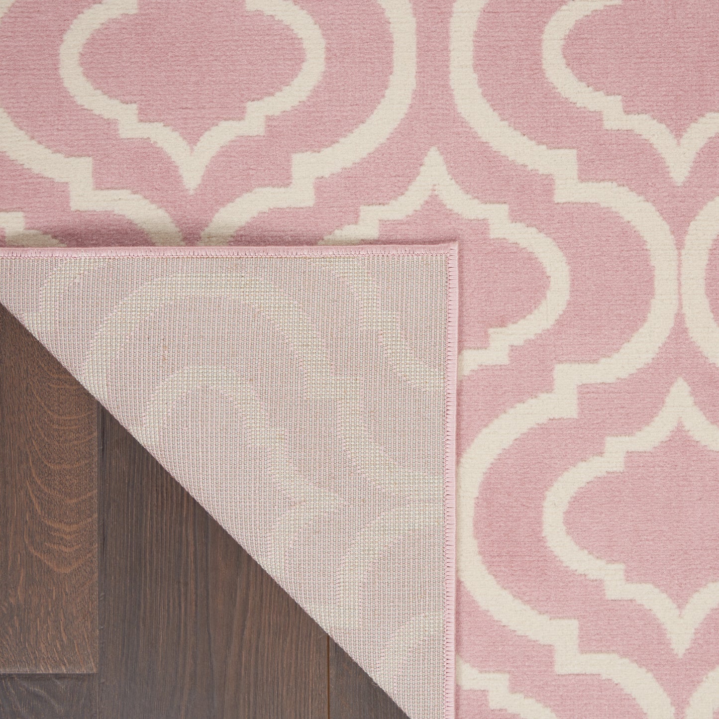 Nourison Jubilant 4' x 6' Pink Contemporary Indoor Rug