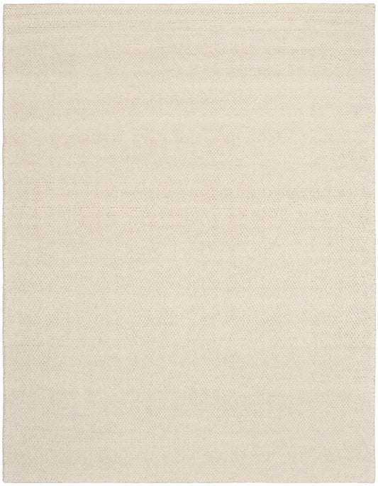 DKNY Pure Rows 5'3" x 7'3" Ivory Farmhouse Indoor Rug