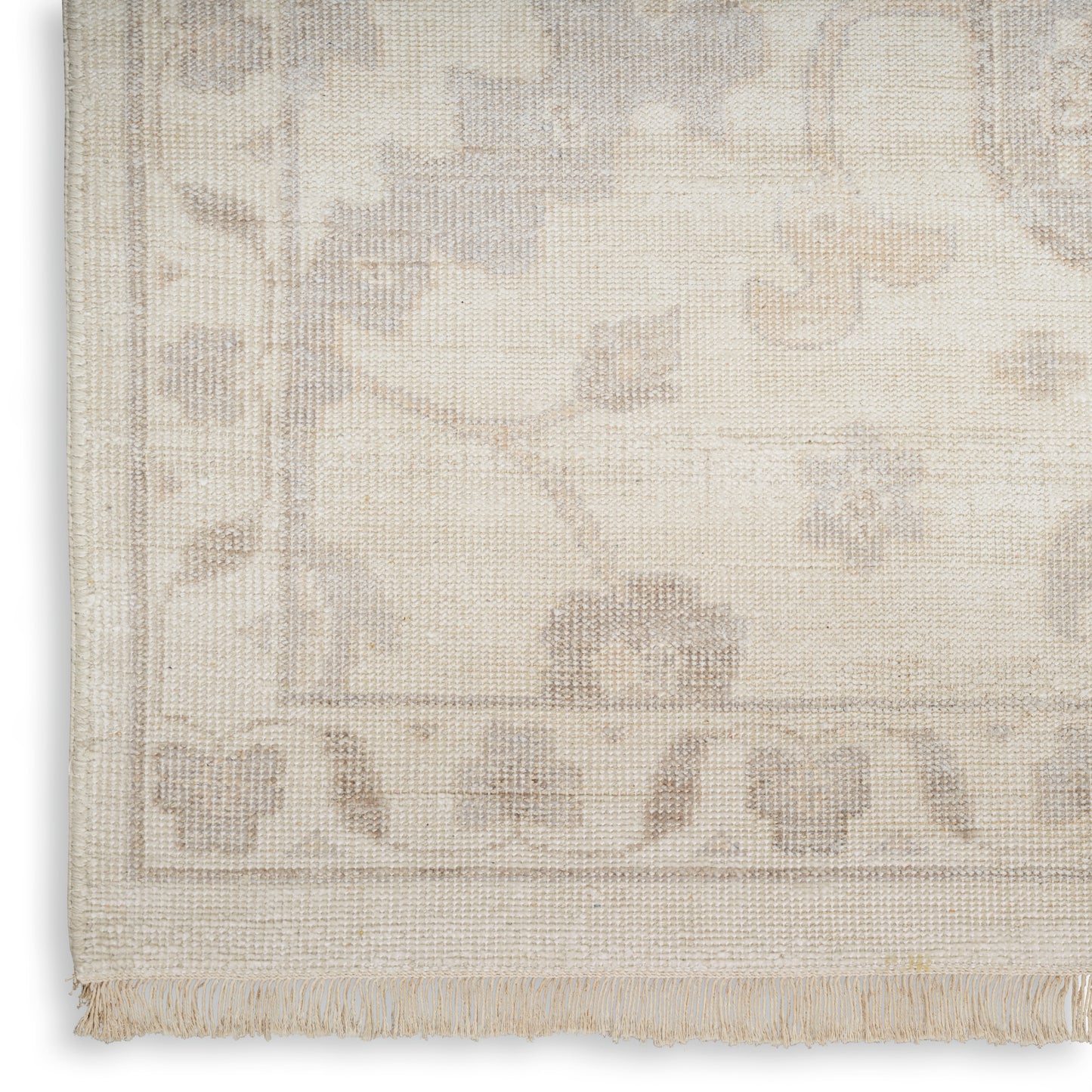 Nourison Aldora 5'6" x 8' Ivory Grey Vintage Indoor Rug