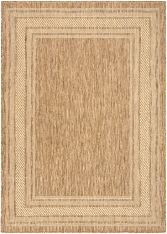 Nourison Horizon Indoor/Outdoor 6' x 9' Natural Modern Rug