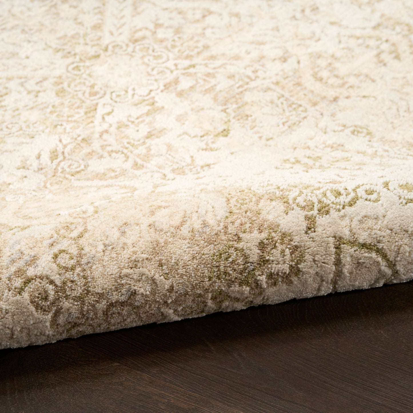 Nourison Sultana 9' x 12' Beige Green Vintage Indoor Rug