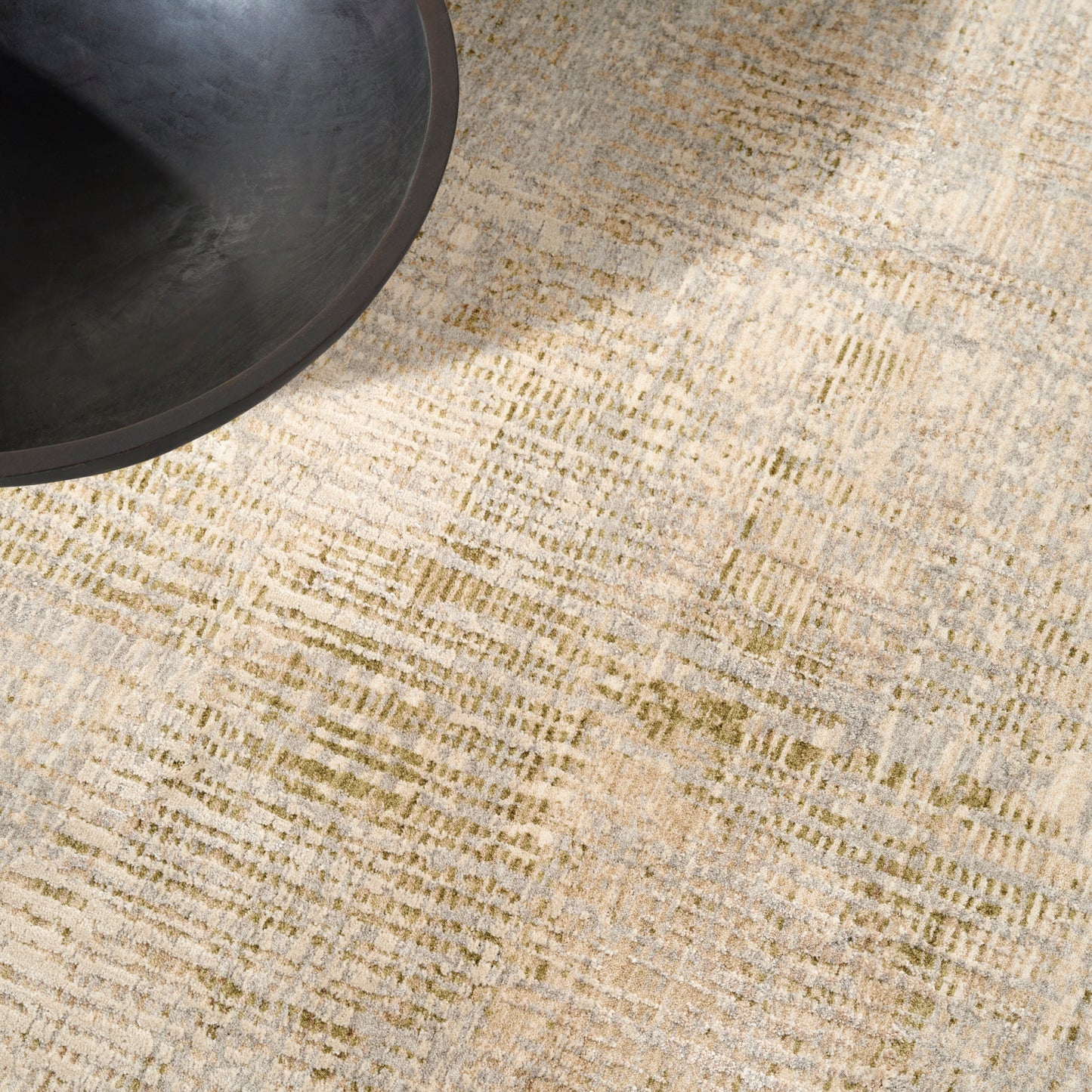 Calvin Klein CK089 Drift 7'10" x 10'2" Grey Modern Indoor Rug