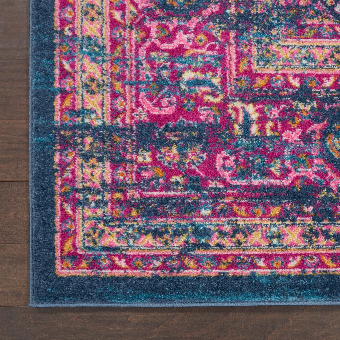 Nourison Passion 5'3" x 7'3" Blue Bohemian Indoor Rug