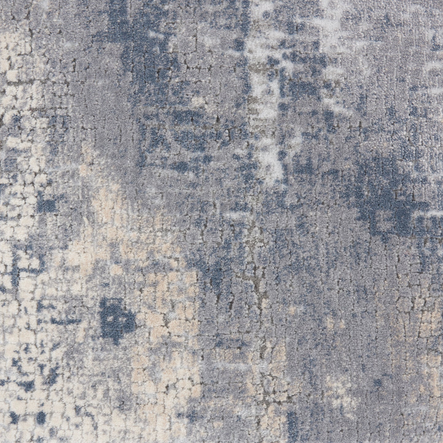 Nourison Rustic Textures 3'11" x 5'11" Grey Beige Modern Indoor Rug