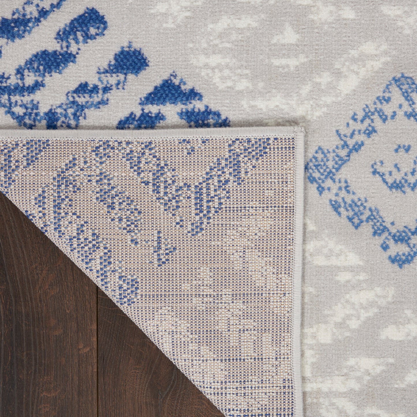 Nourison Whimsicle 3' x 5' Grey Blue Bohemian Indoor Rug