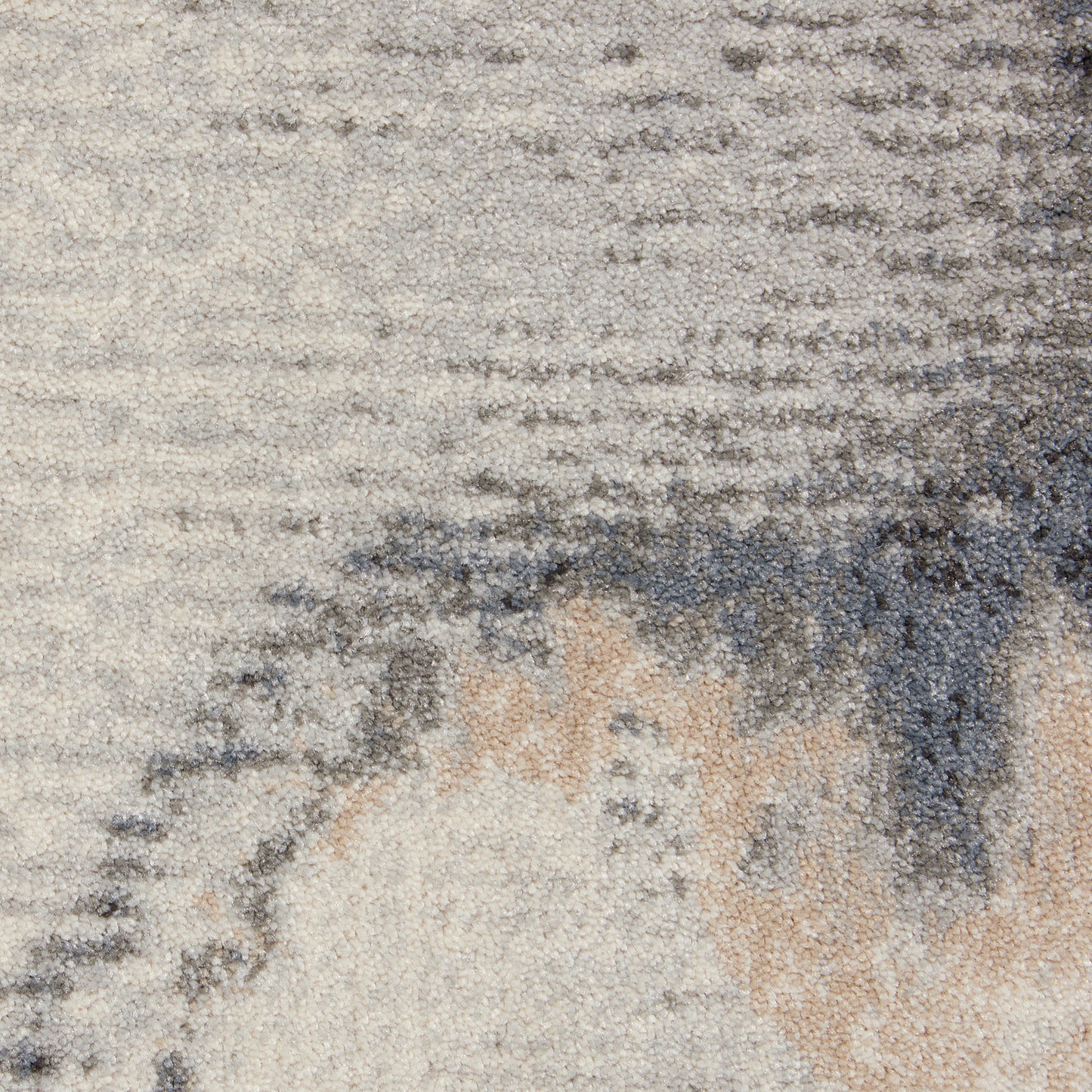 Nourison Maxell 5'3" x 7'3" Grey Modern Indoor Rug
