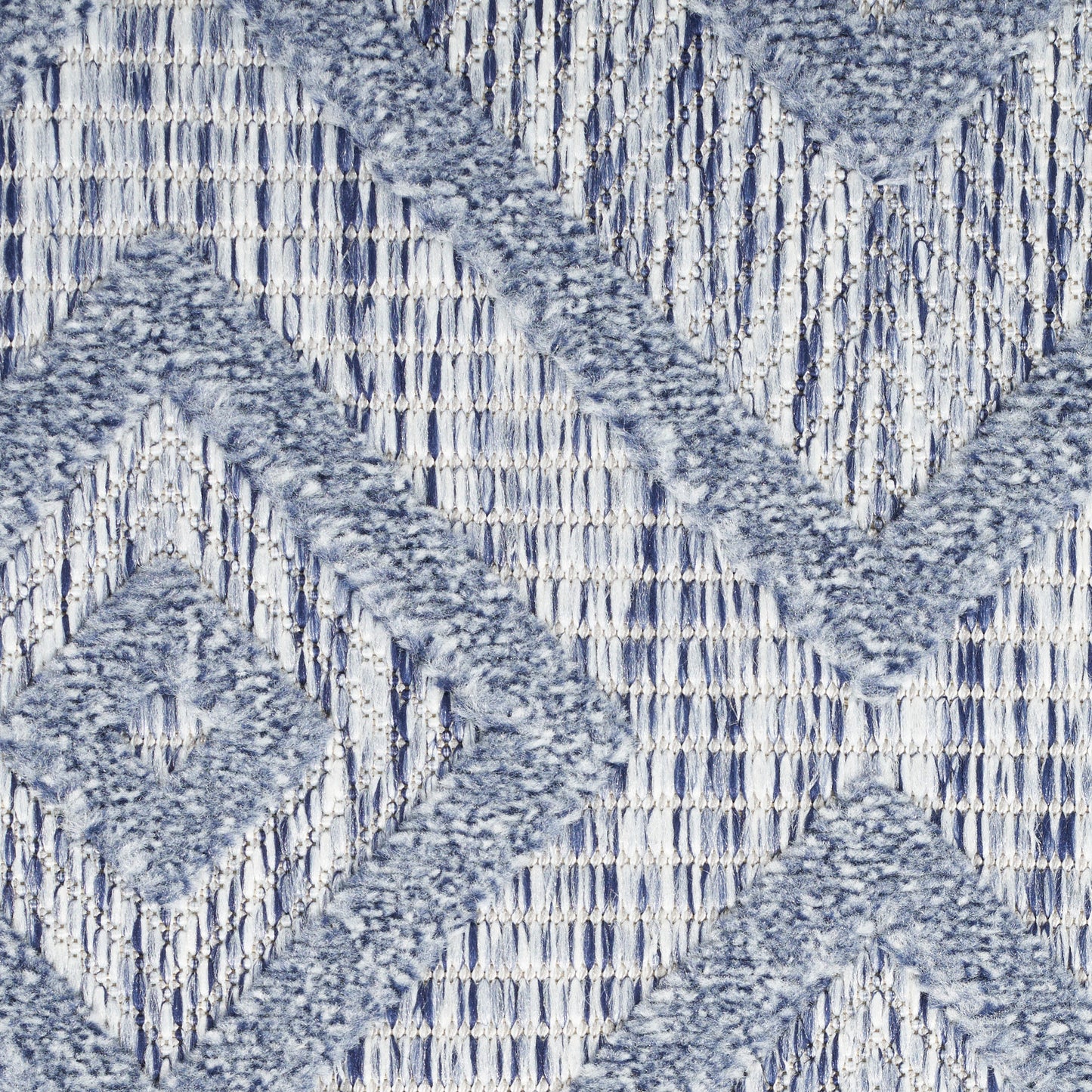 Nourison Versatile 6' x 9' Denim Blue Modern Rug