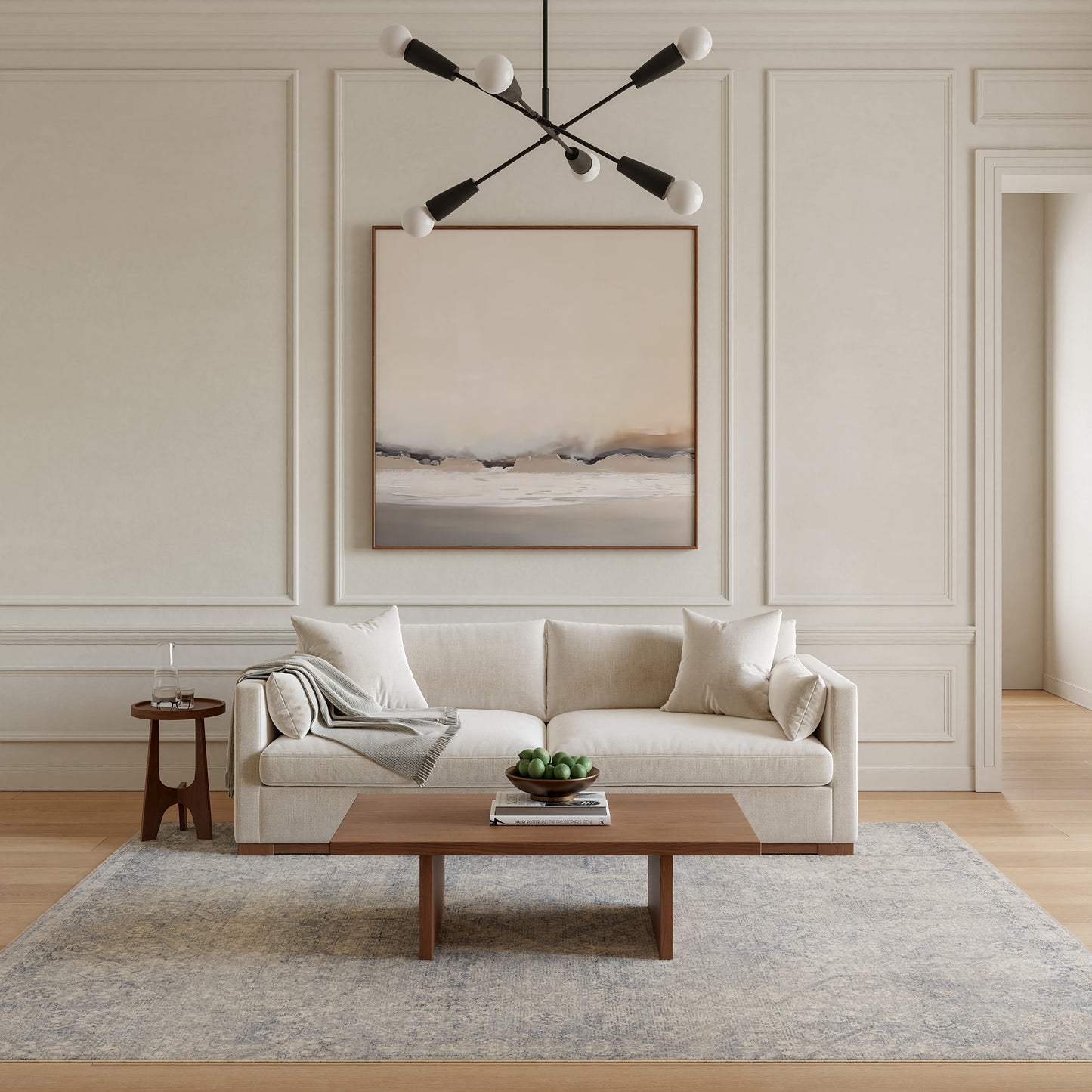 Nourison Sultana 7'10" x 10'2" Blue Vintage Indoor Rug