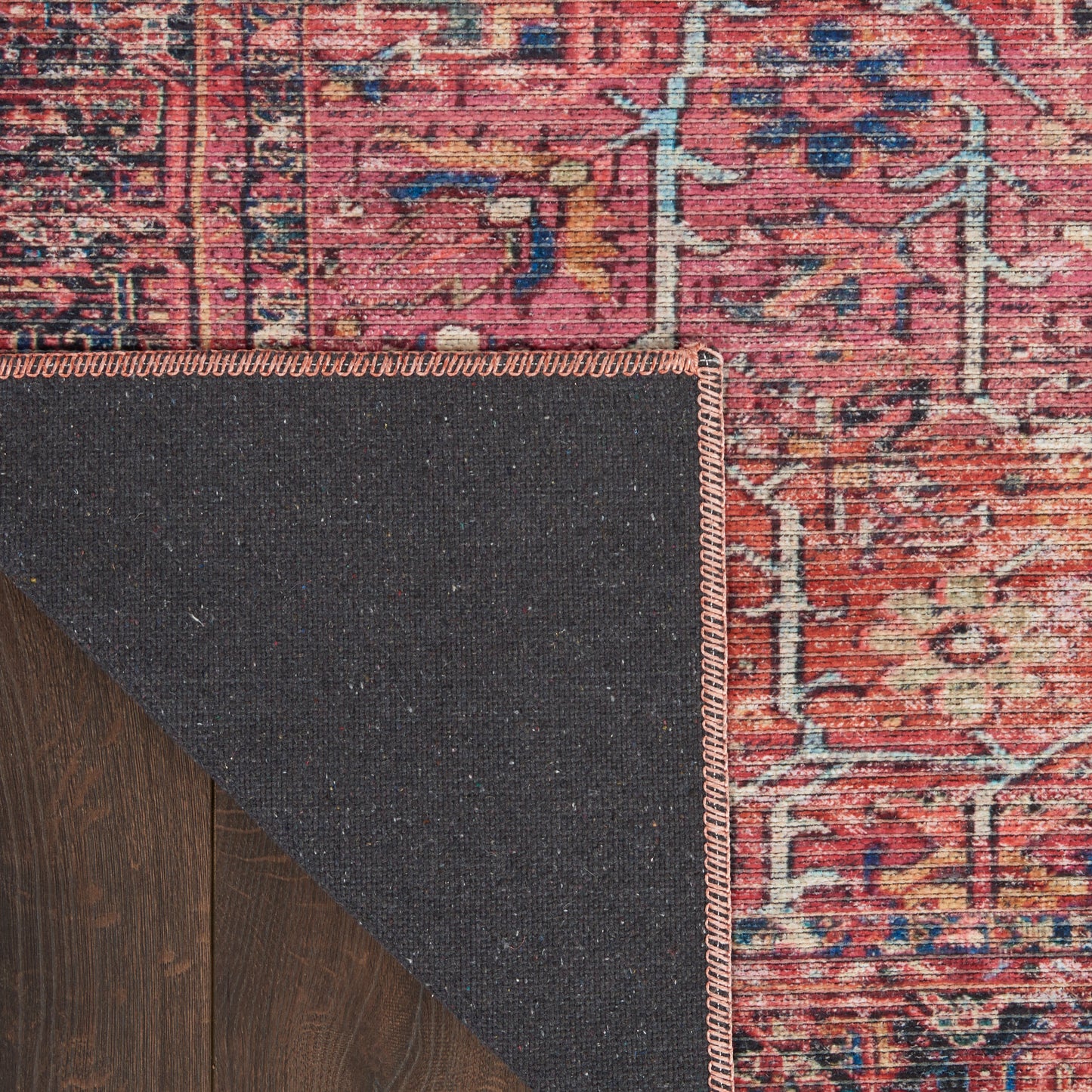 Nourison New Concept Washables 2' x 3'9" Brick Vintage Indoor Rug