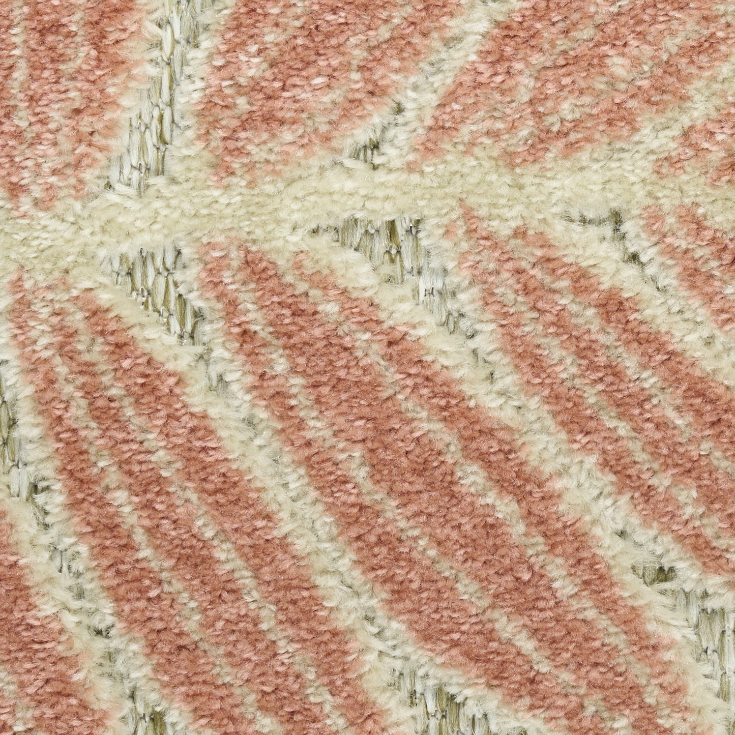 Nourison Aloha 7'10" x 10'6" Sage Rose Modern Rug