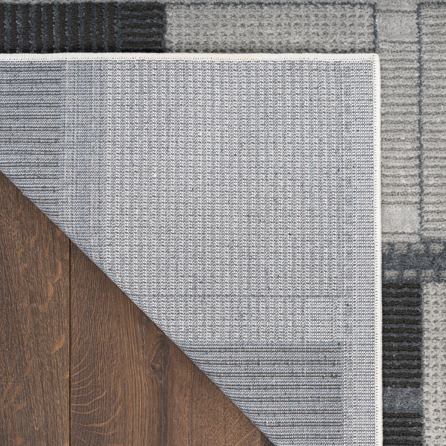Nourison Nordic 8' x 10' Grey Black Modern Indoor Rug