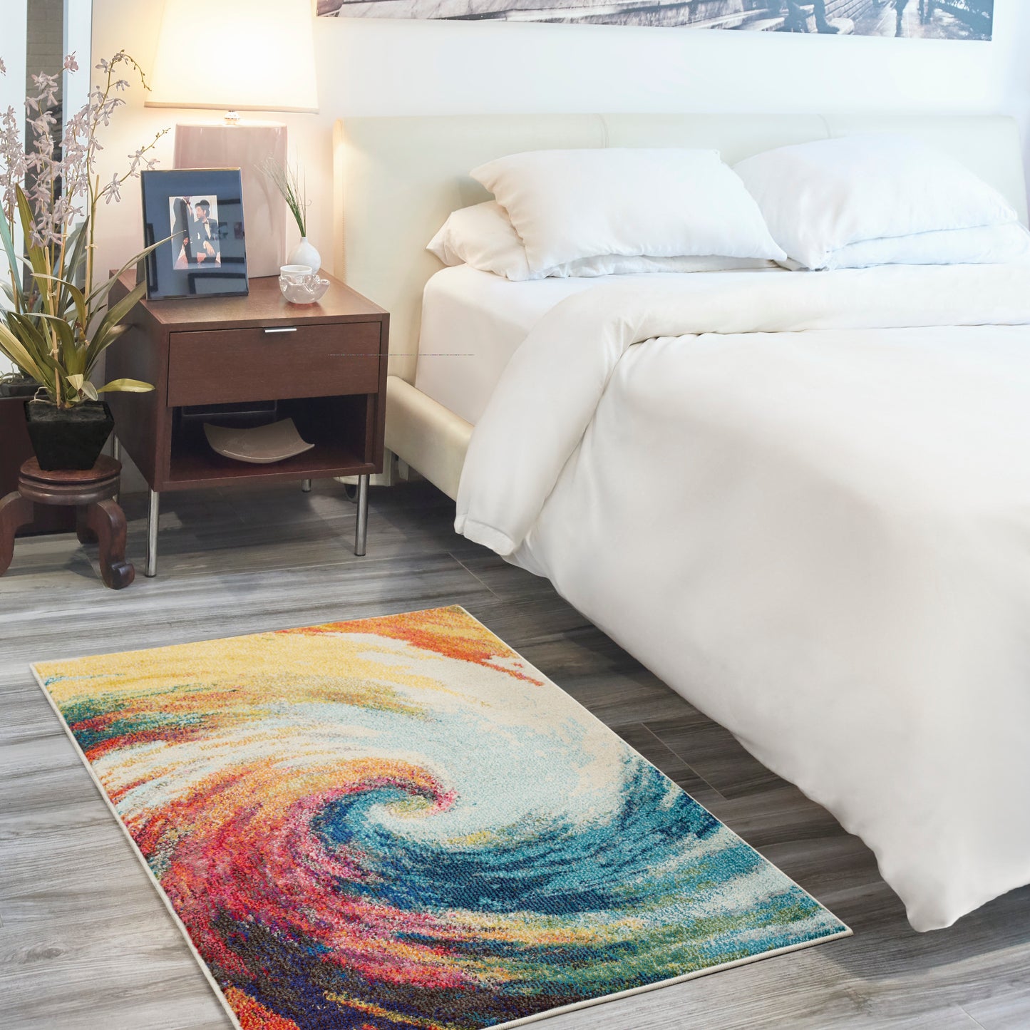 Nourison Celestial 3' x 5' Wave Modern Indoor Rug