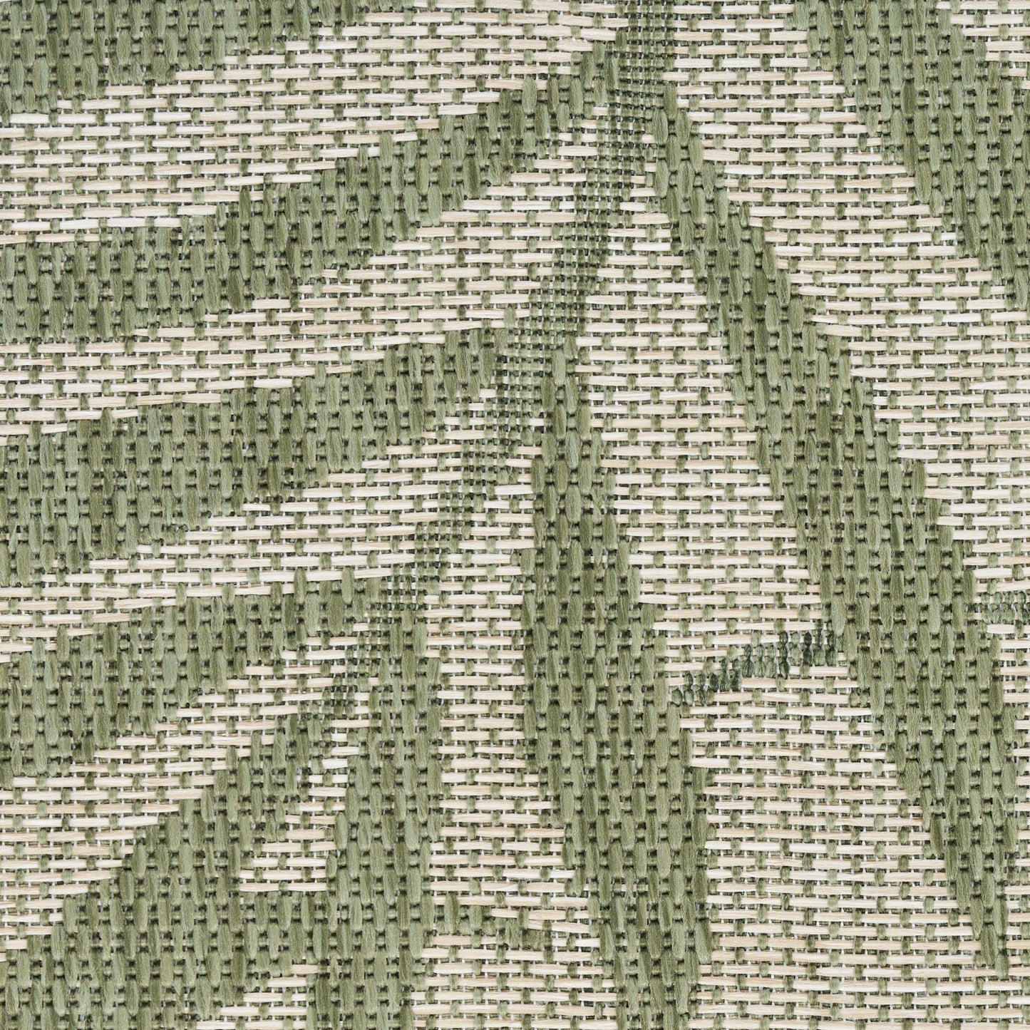 Nourison Garden Oasis 10' x 14' Ivory Green Tropical Rug