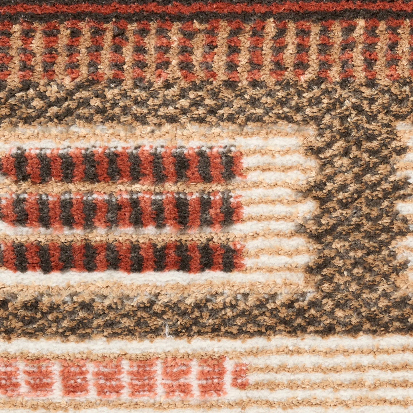 Nourison Nordic 8' x 10' Rust Modern Indoor Rug