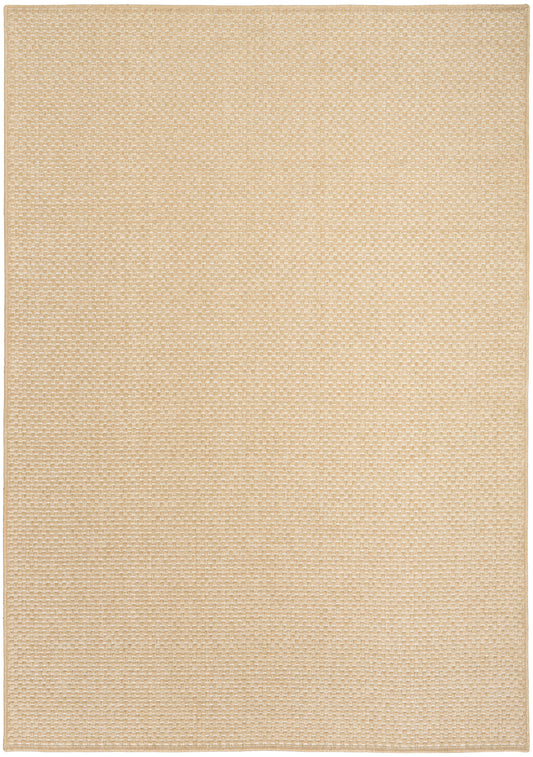 Nourison Tulum 5'3" x 7' Taupe Outdoor Rug