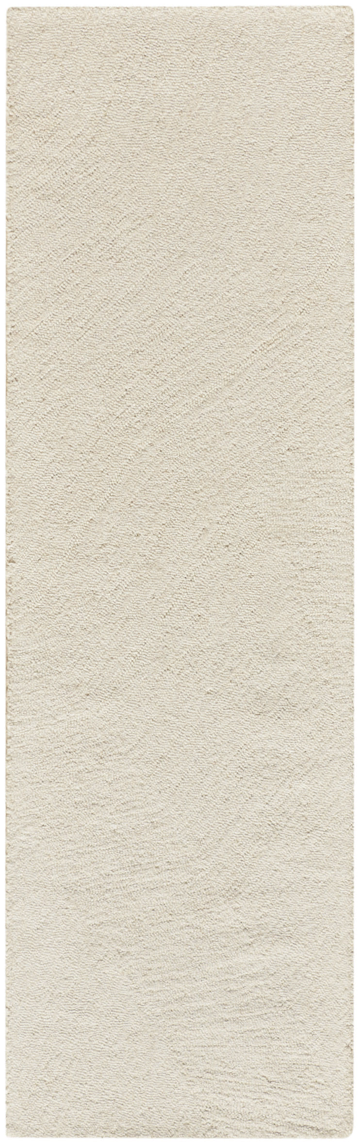 DKNY Pure Angles 2'3" x 7'6" Ivory Modern Indoor Rug