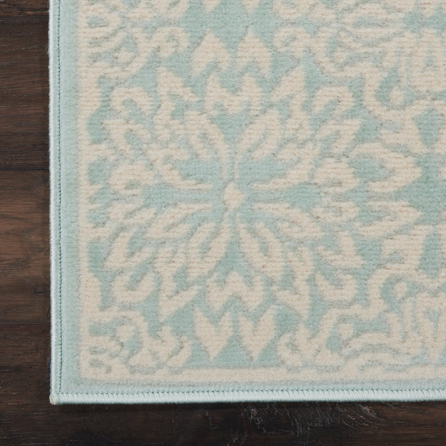 Nourison Jubilant 2' x 4' Ivory Green Farmhouse Indoor Rug