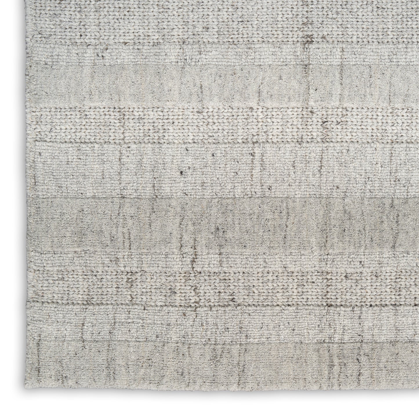 DKNY Pure Multi Weave 9'9" x 13'9" Grey Contemporary Indoor Rug