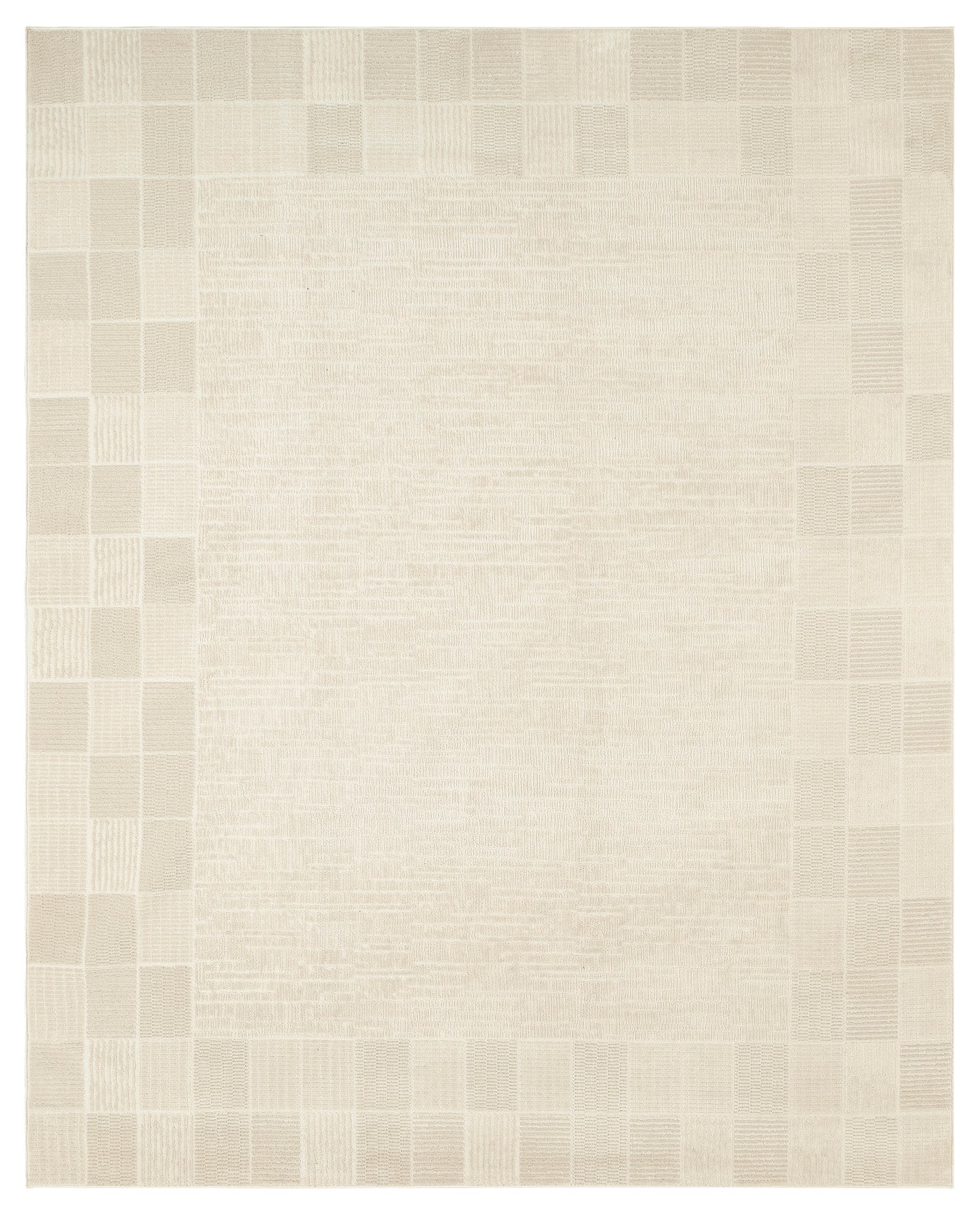 Nourison Nordic 8' x 10' Ivory Grey Modern Indoor Rug