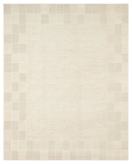 Nourison Nordic 8' x 10' Ivory Grey Modern Indoor Rug