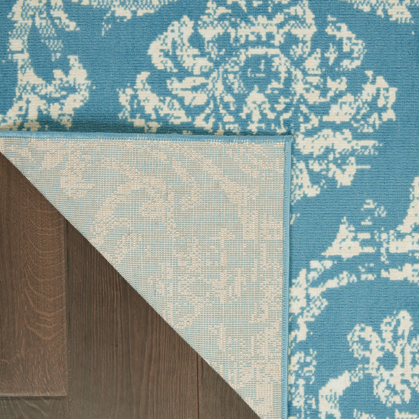 Nourison Jubilant 4' x 6' Blue Vintage Indoor Rug