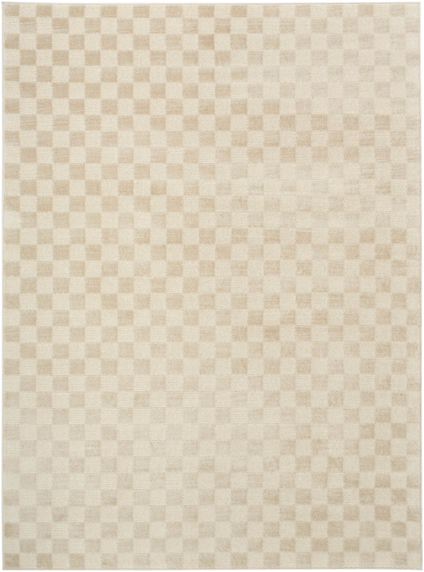 Nourison Serenity Home 6' x 9' Beige Modern Indoor Rug