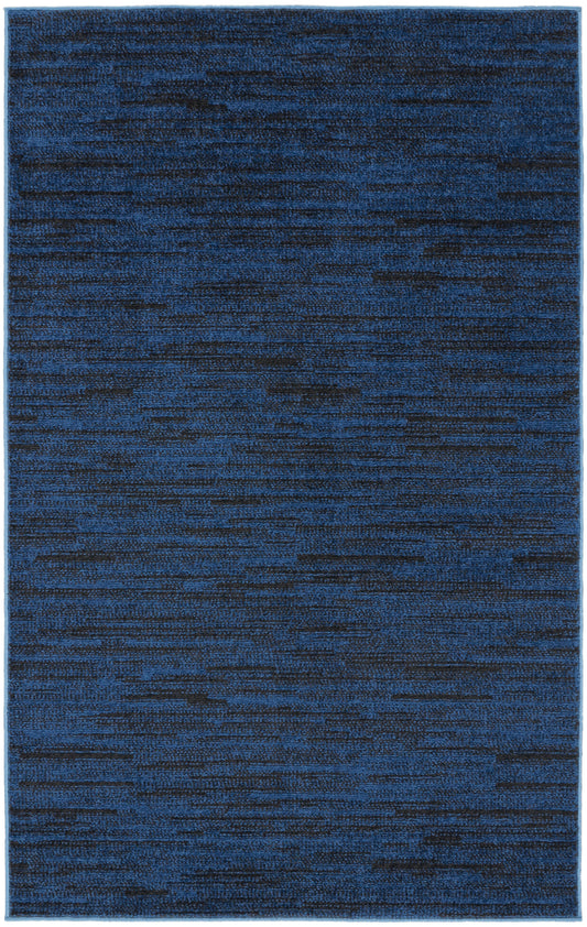 Nourison Nourison Essentials 3' x 5' Midnight Blue Outdoor Rug