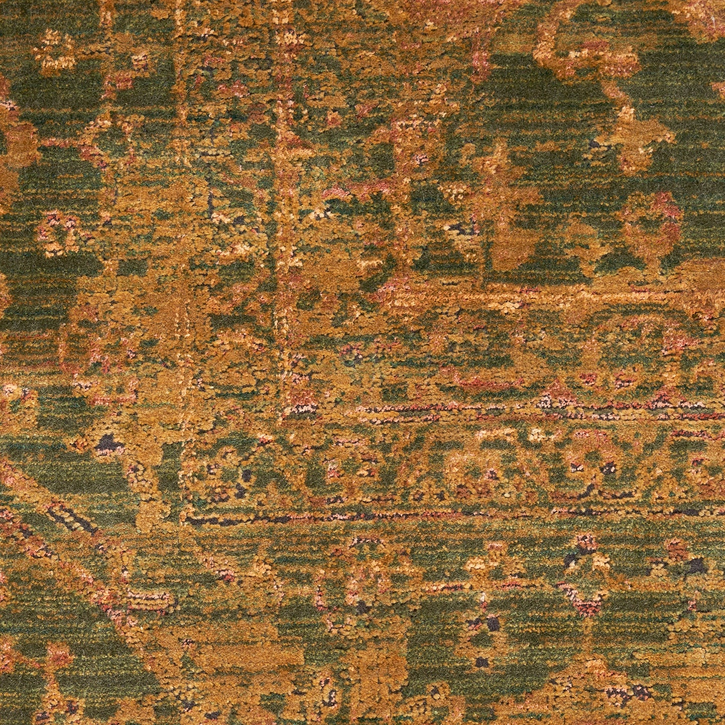 Nourison Luxurious 2' x 3' Olive Vintage Indoor Rug