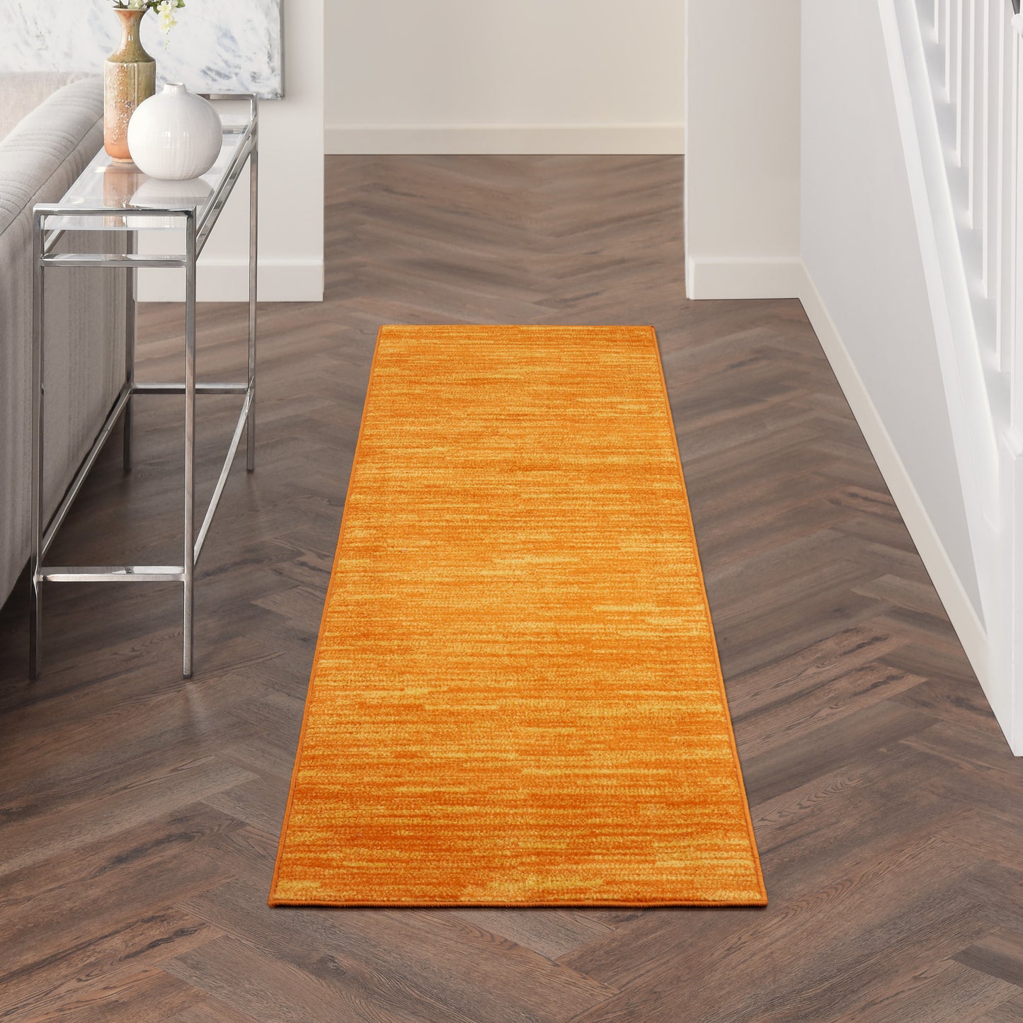 Nourison Nourison Essentials 2'2" x 20' Sunburst Outdoor Rug