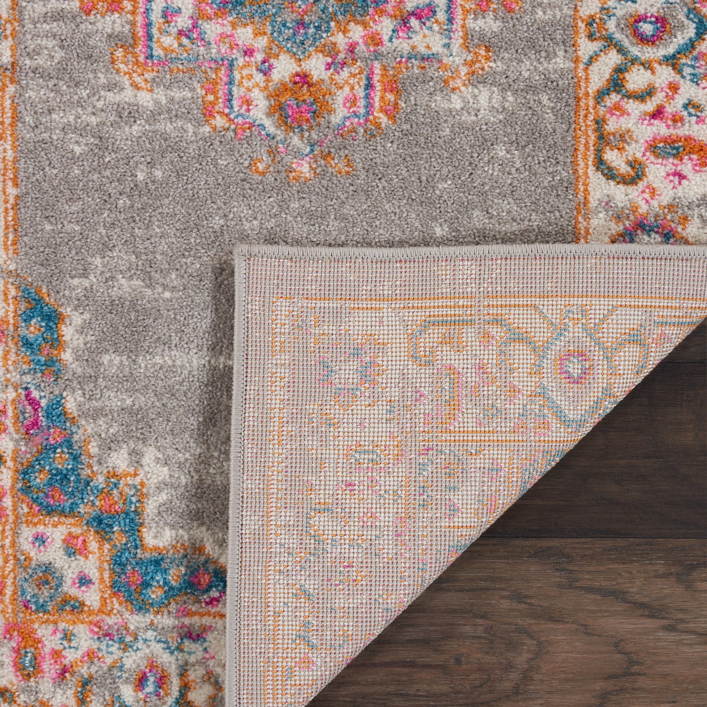 Nourison Passion 12' x 18' Grey Bohemian Indoor Rug