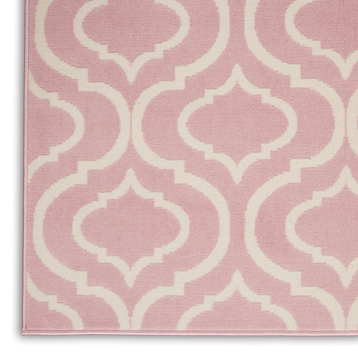 Nourison Jubilant 5'3" x 7'3" Pink Contemporary Indoor Rug