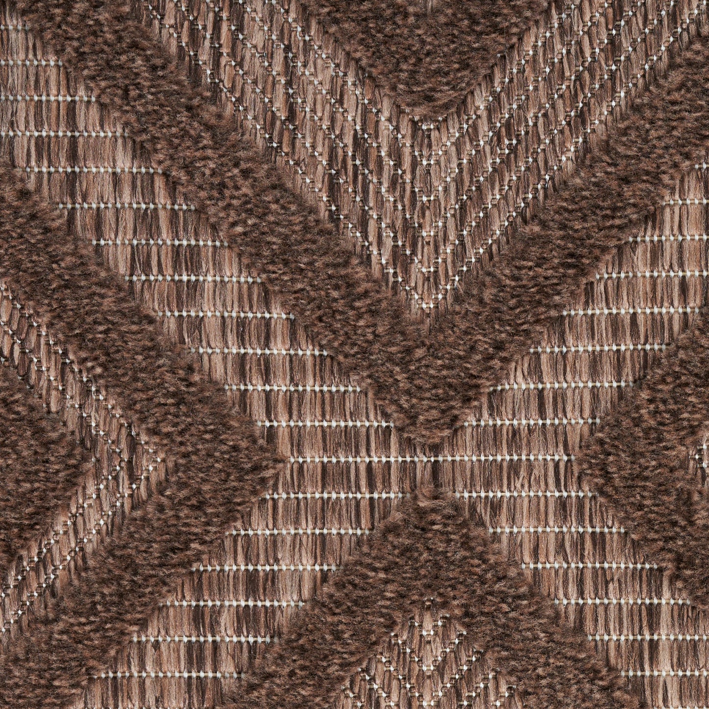 Nourison Versatile 6' x 9' Brown Modern Rug