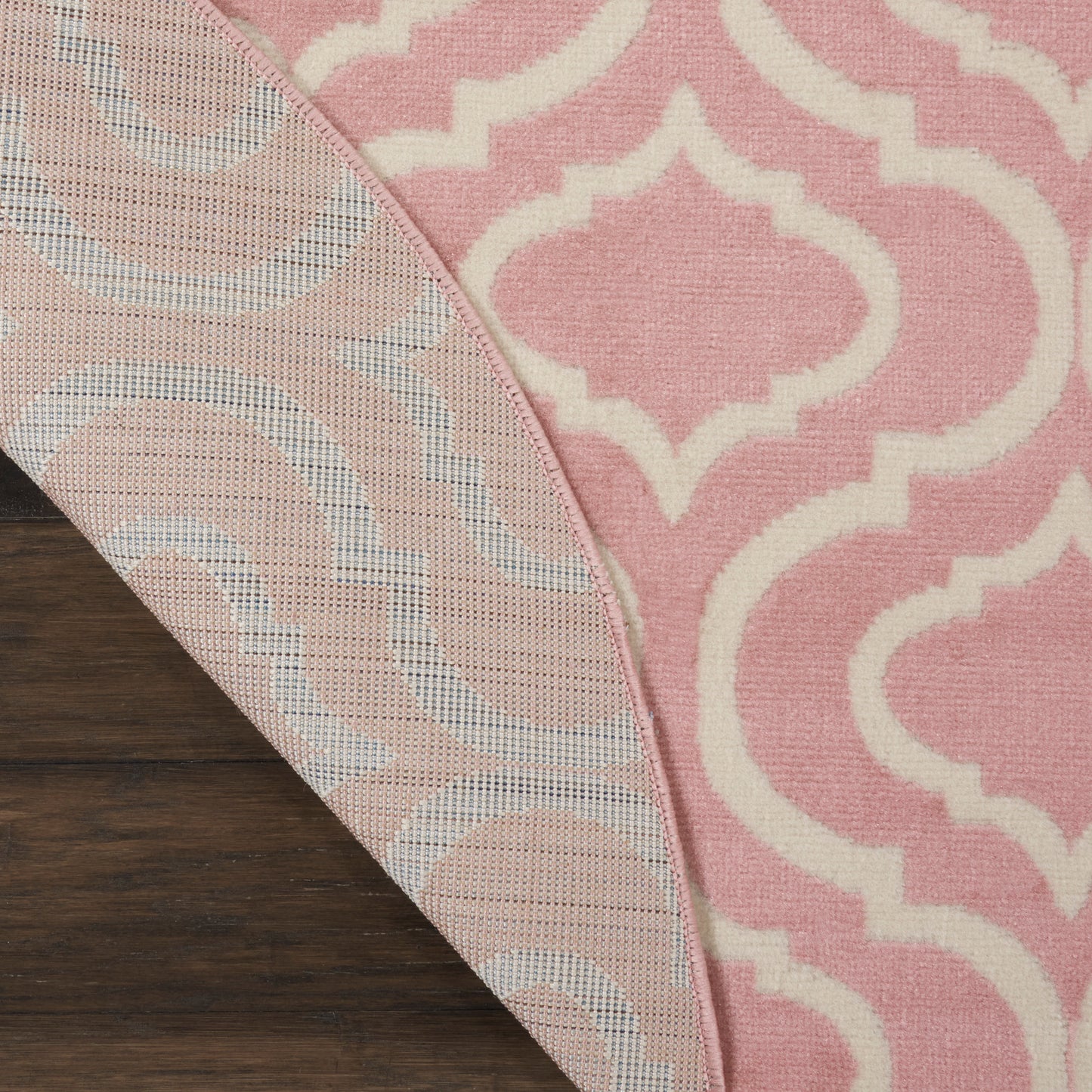 Nourison Jubilant 8' x Round Pink Contemporary Indoor Rug