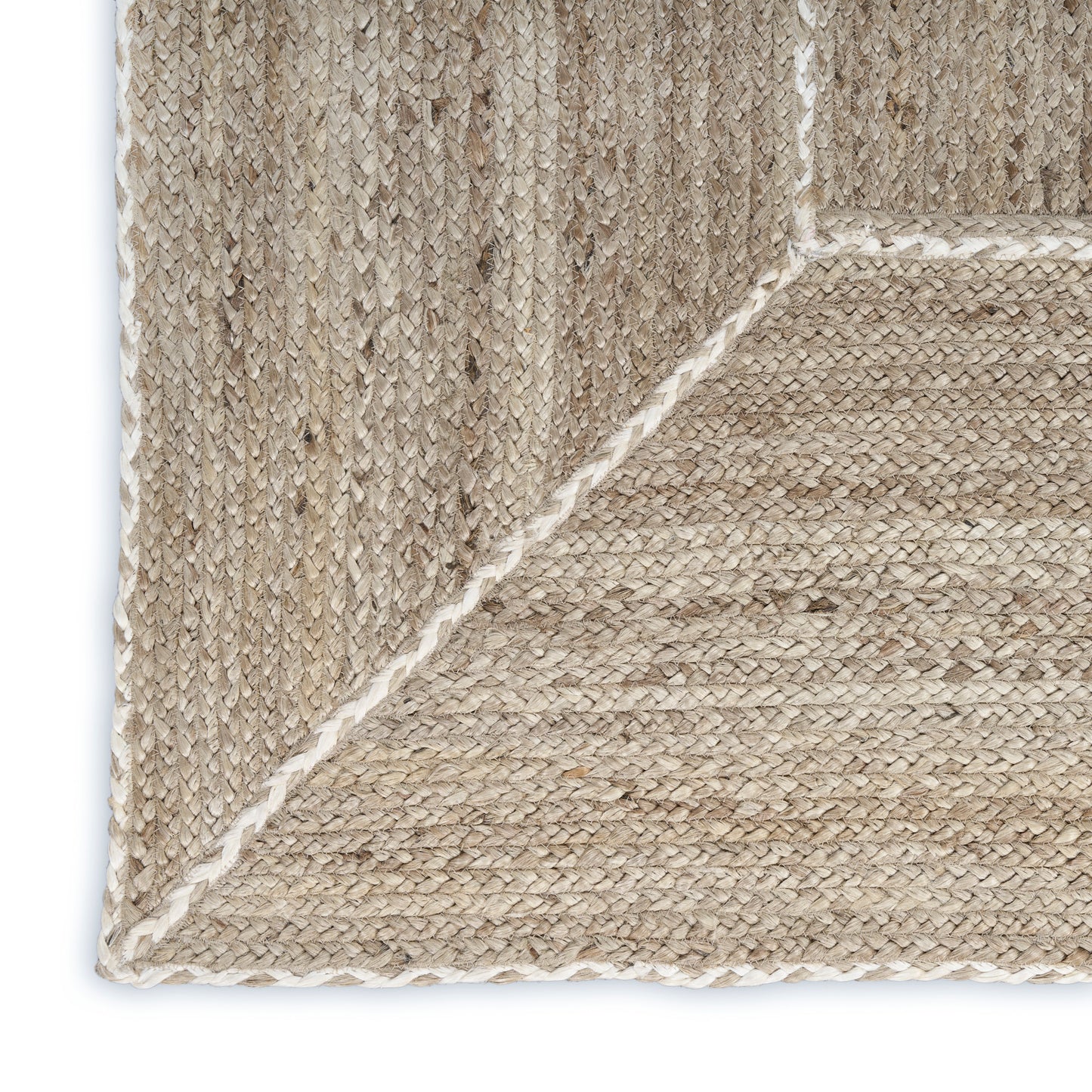 Nourison Terrazzo Jute 5' x 7' Natural Grey Farmhouse Indoor Rug