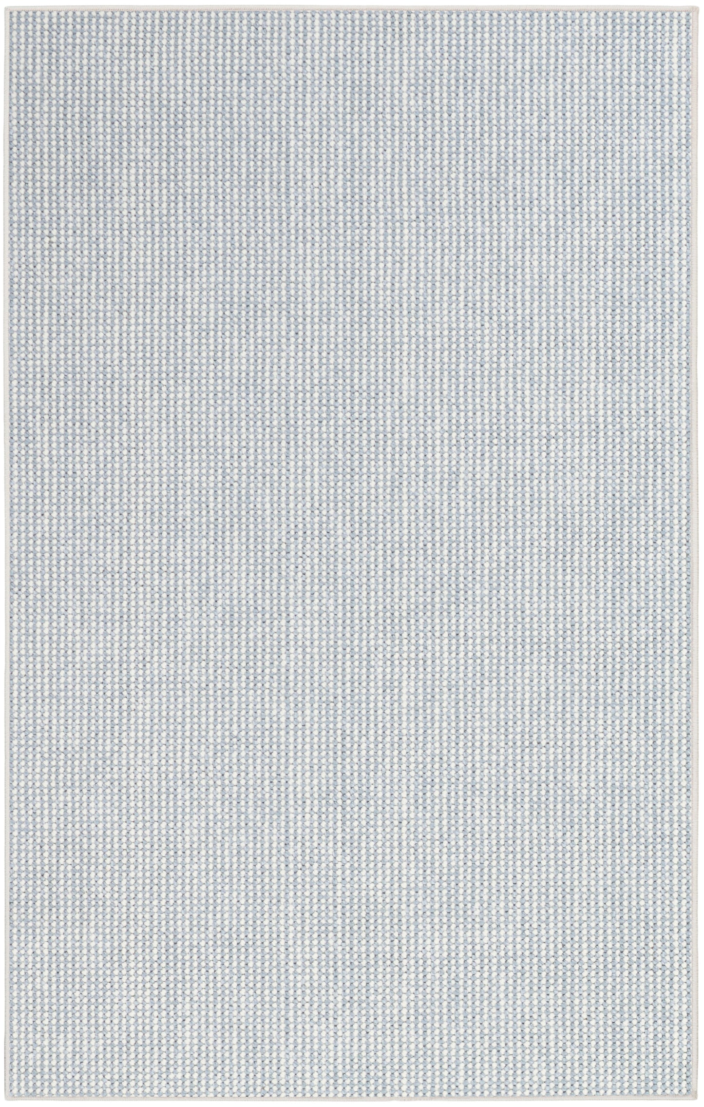 Nourison Natural Texture 2'2" x 3'9" Ivory Blue Farmhouse Indoor Rug