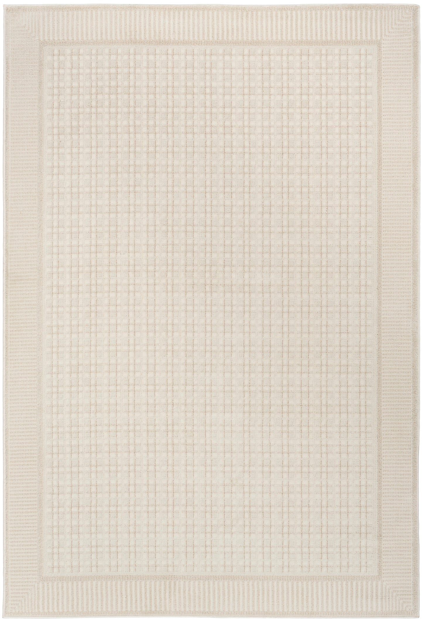 Nourison Nordic 4' x 6' Ivory Modern Indoor Rug