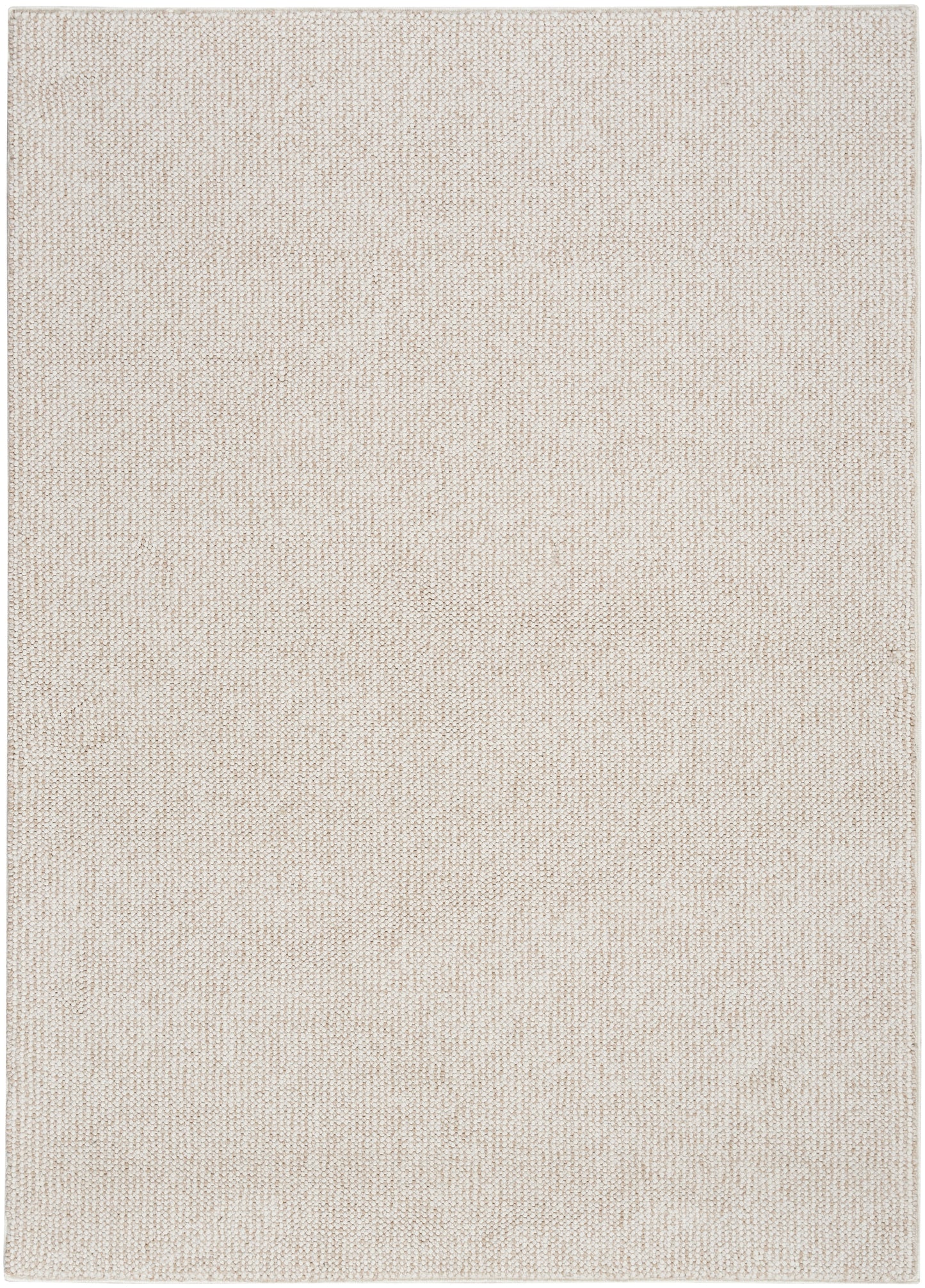 Nourison Natural Texture 6' x 9' Ivory Beige Farmhouse Indoor Rug