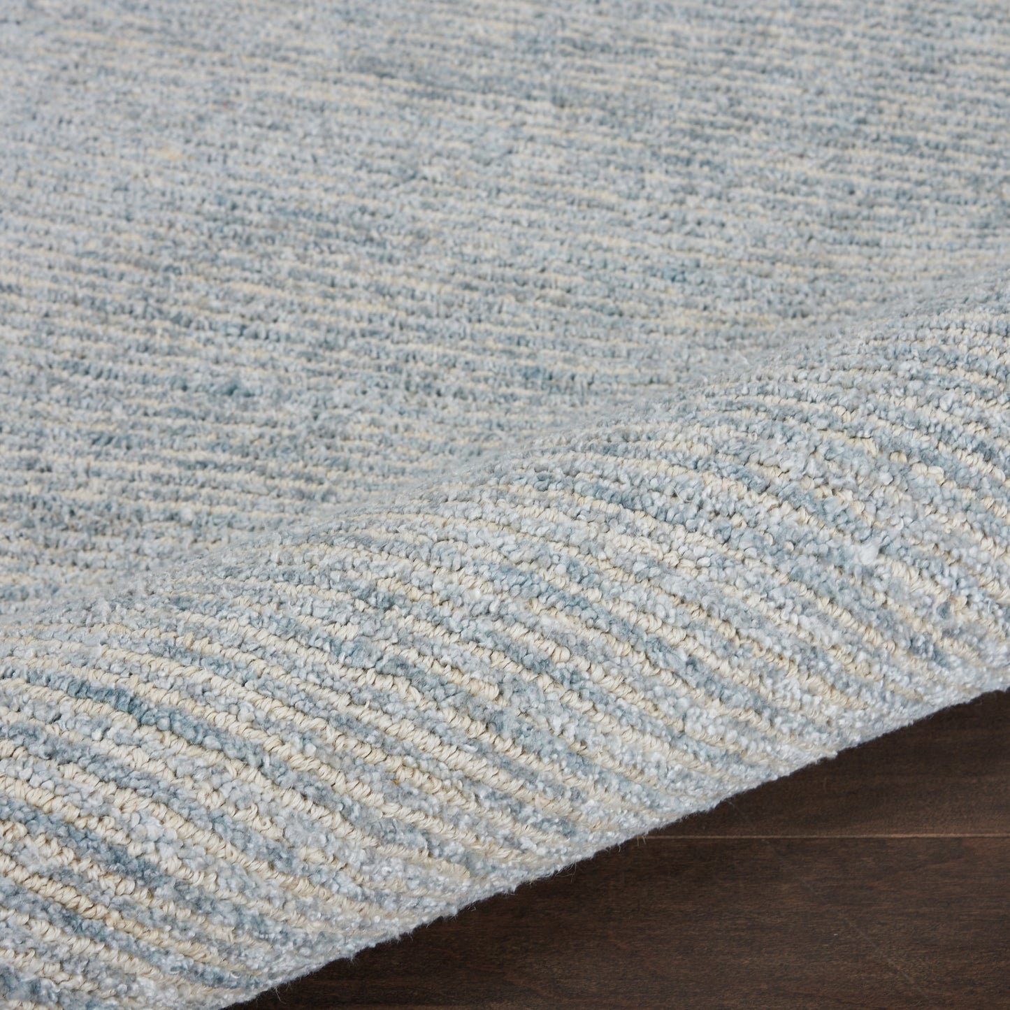 Nourison Weston 3'9" x 5'9" Aquamarine Modern Indoor Rug