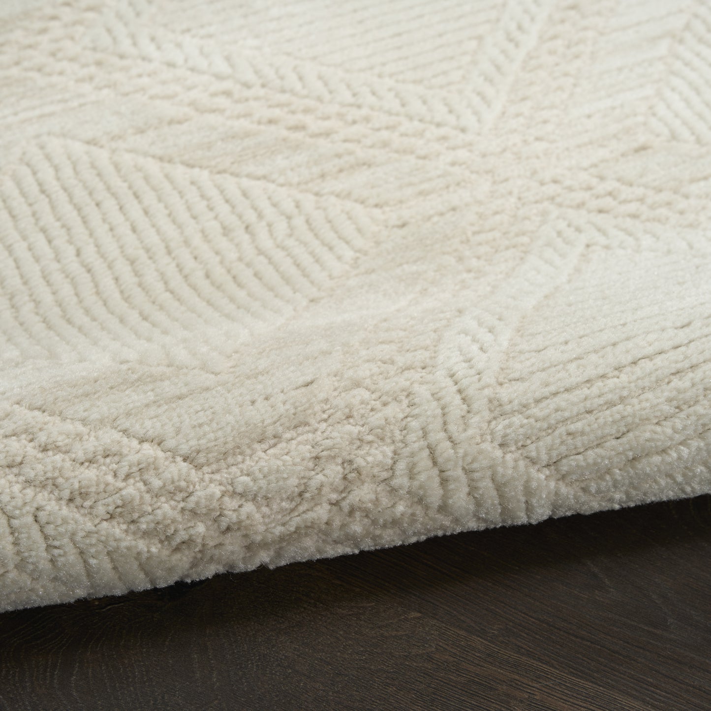 Nourison Serenity Home 10' x 14' Ivory Modern Indoor Rug