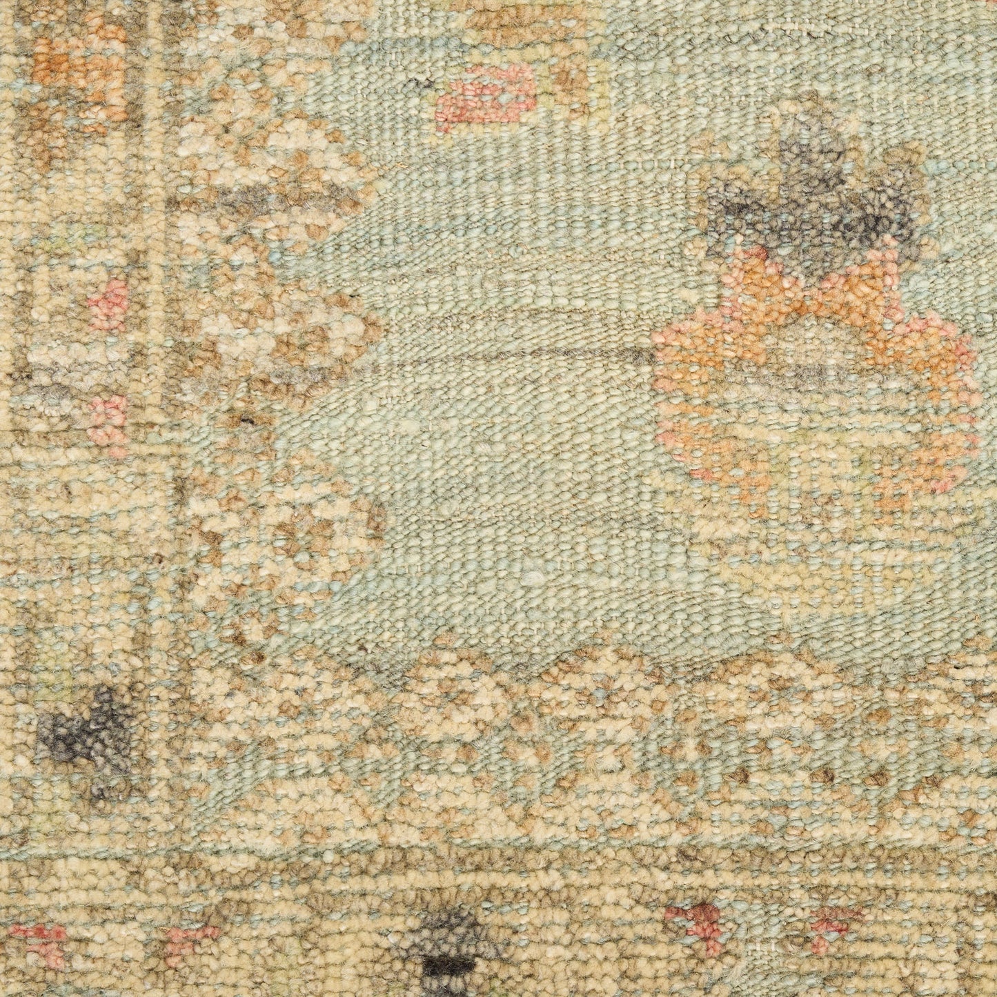 Nourison Heritage Vine 8' x 10' Light Blue Vintage Indoor Rug