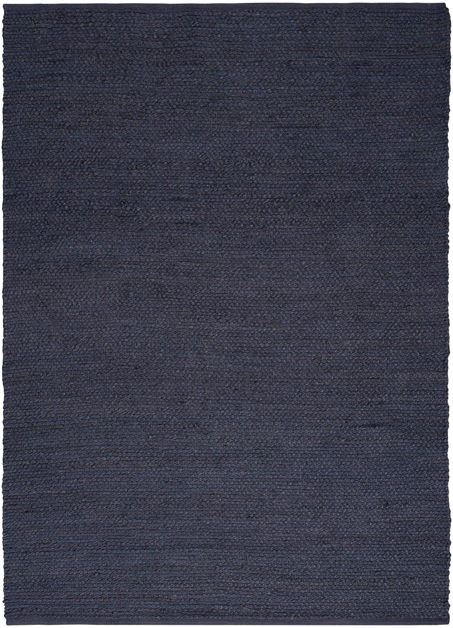 Nourison Natural Jute 6' x 9' Navy Farmhouse Indoor Rug