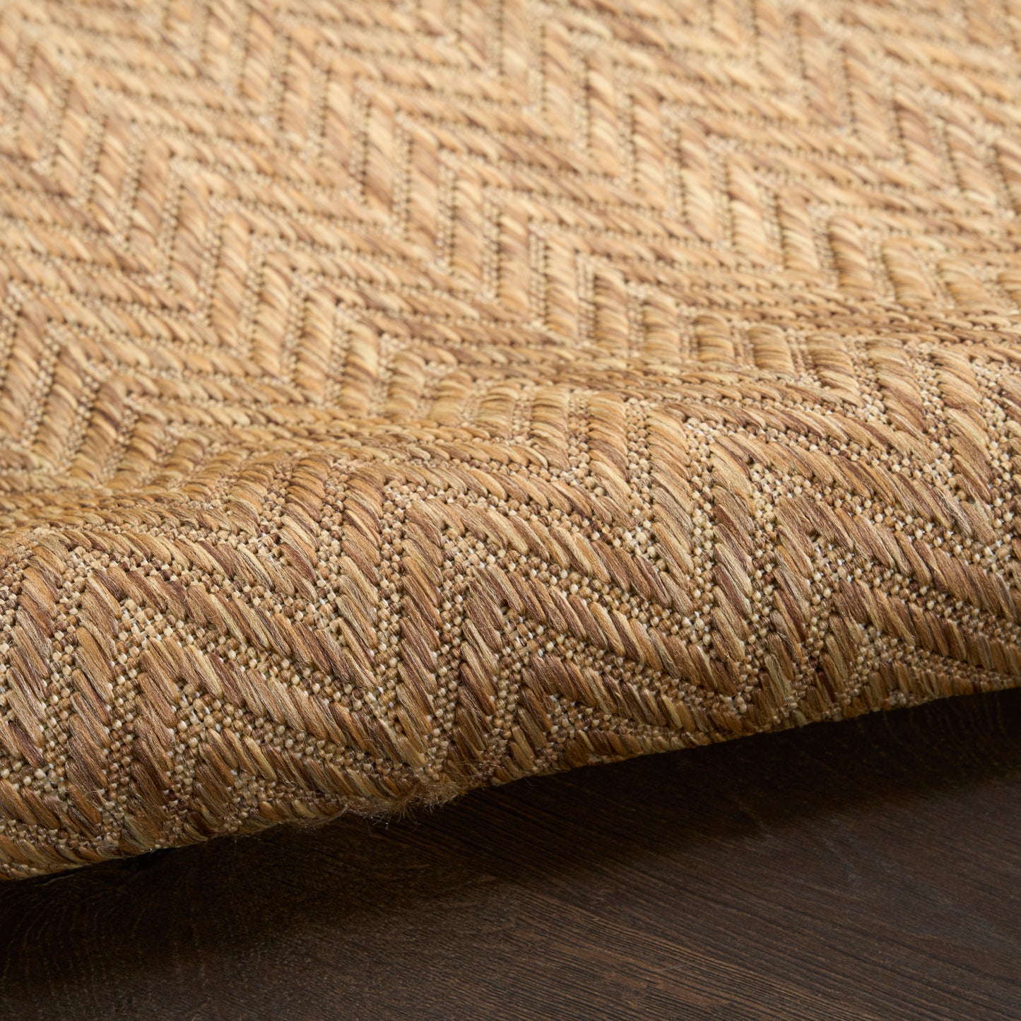 Nourison Horizon Indoor/Outdoor 5' x 7' Natural Modern Rug