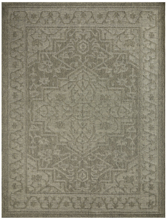 Nourison Tulum 8' x 10' Olive Outdoor Rug