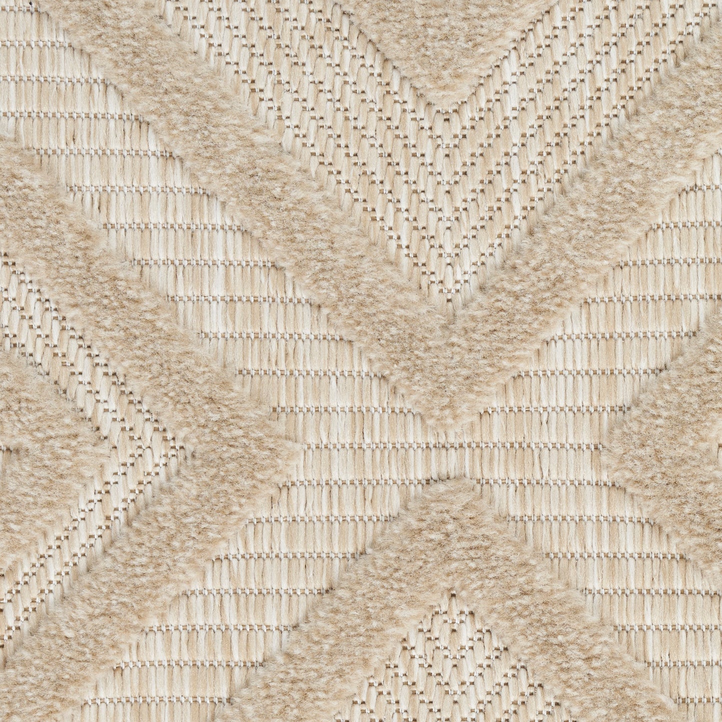 Nourison Versatile 9' x 12' Cream Modern Rug